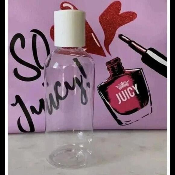 NWT JUICY COUTURE So Juicy Cosmetics Lavender Vinyl Makeup Bag (JCXX020) - Picture 4 of 4